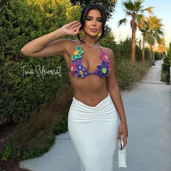 BLOGGER'S FAVE! Zara Crochet Top NWT - Picture 3 of 17